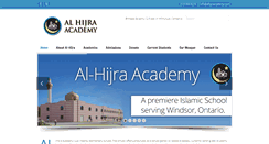 Desktop Screenshot of alhijraacademy.com